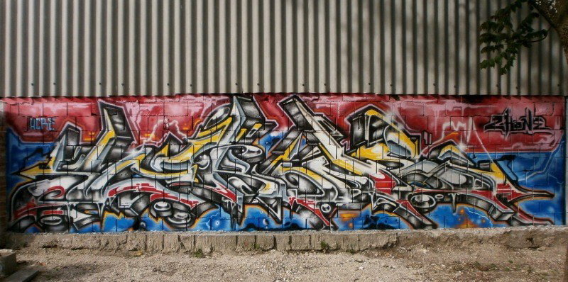 Graffiti Wall in Austria - Photo by Famelevel_O