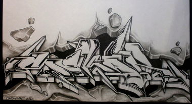 Graffiti Wall - Photo by Famelevel_O