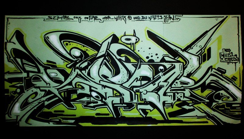 Graffiti Sketch - Photo by Famelevel_O