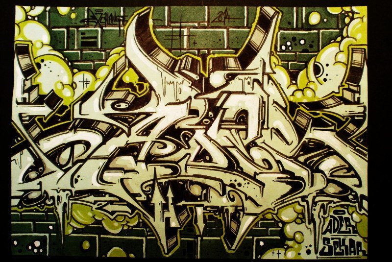 Graffiti Sketch - Photo by Famelevel_O