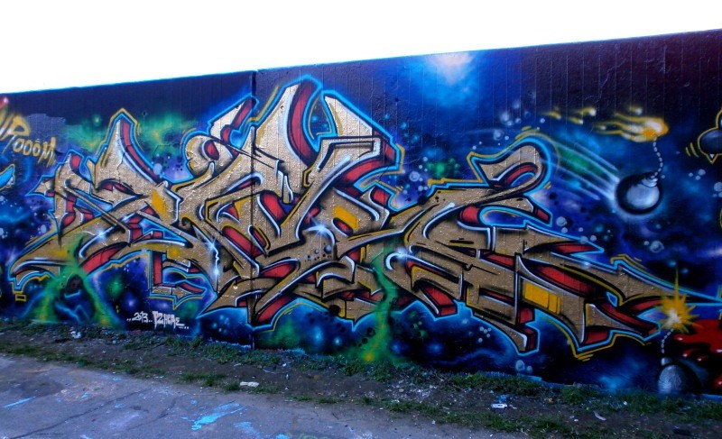 Graffiti Wall in AUSTRIA - Photo by Famelevel_O