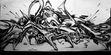 Graffiti Sketch - Photo by Famelevel_O