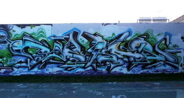 Graffiti Wall - Photo by Famelevel_O