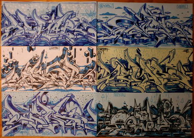 Graffiti Sketch - Photo by Famelevel_O