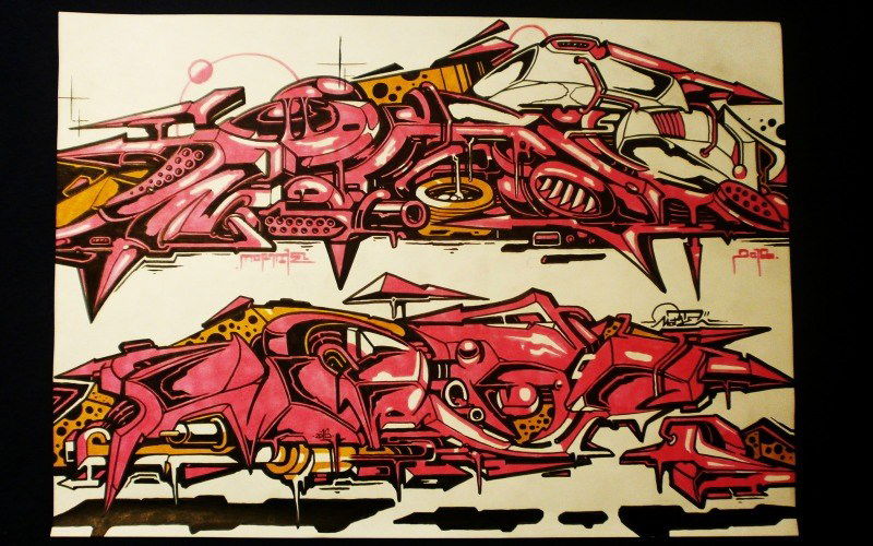 Graffiti Wall - Photo by Famelevel_O