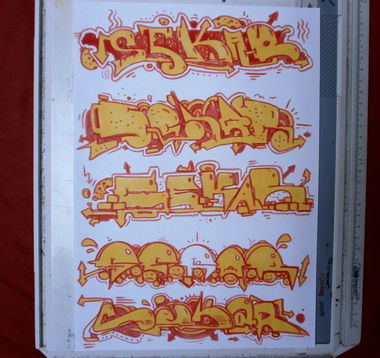 Graffiti Sketch - Photo by Famelevel_O