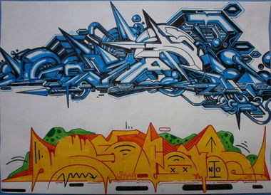 Graffiti Wall - Photo by Famelevel_O