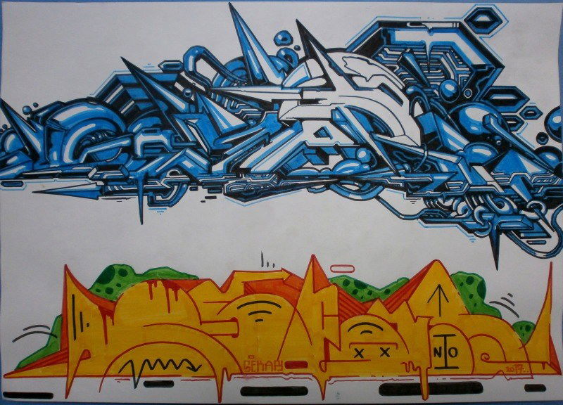 Graffiti Wall - Photo by Famelevel_O