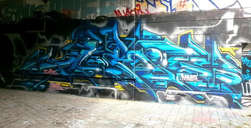 Graffiti Wall - Photo by Famelevel_O