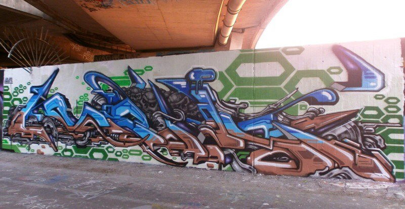 Graffiti Wall - Photo by Famelevel_O