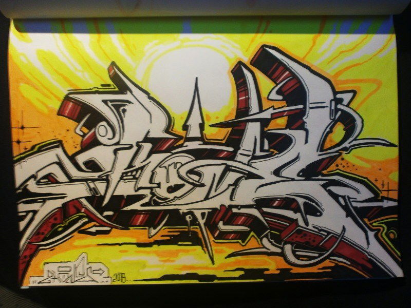 Graffiti Sketch - Photo by Famelevel_O