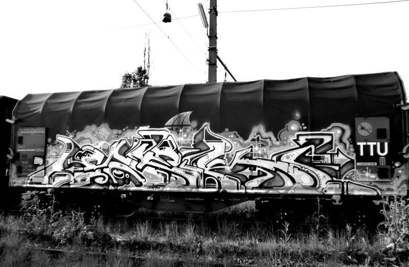 Graffiti Train - Photo by Famelevel_O