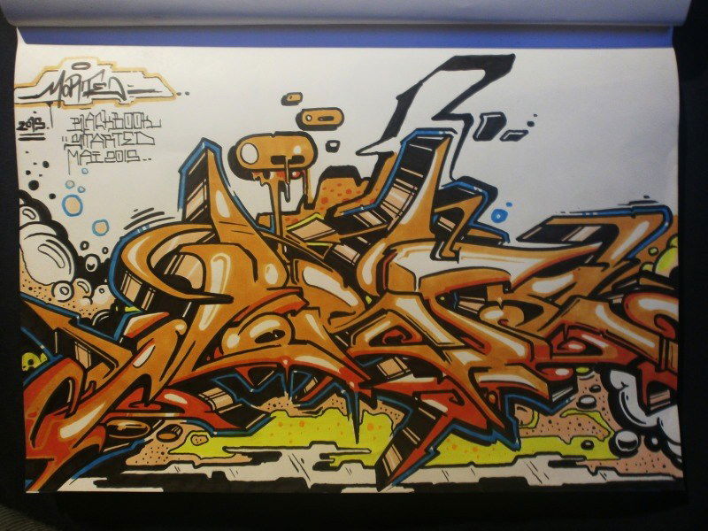 Graffiti Sketch - Photo by Famelevel_O