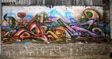 Graffiti Wall - Photo by Famelevel_O