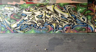 Graffiti Wall - Photo by Famelevel_O