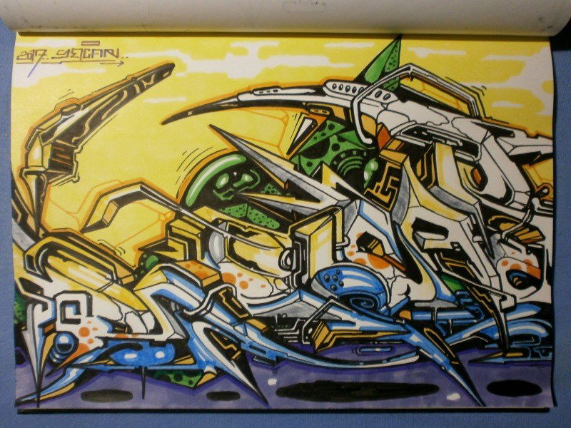 Graffiti Wall - Photo by Famelevel_O