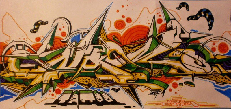 Graffiti Wall - Photo by Famelevel_O