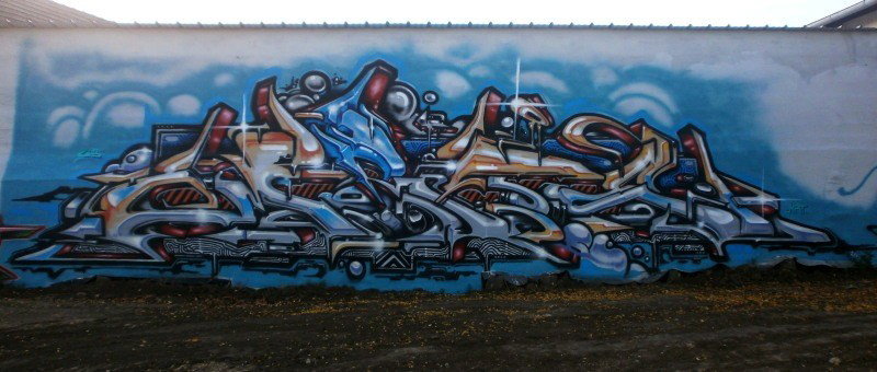Graffiti Wall - Photo by Famelevel_O
