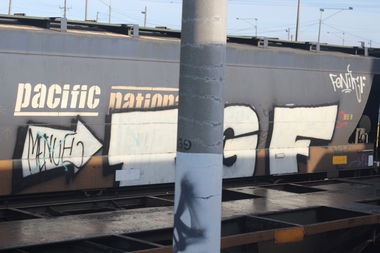 Graffiti Train - Photo by Fan - TGF (2004)