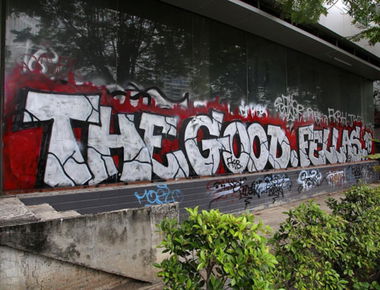 Graffiti Bombing - Photo by Fan - TGF, The, Good (2012)