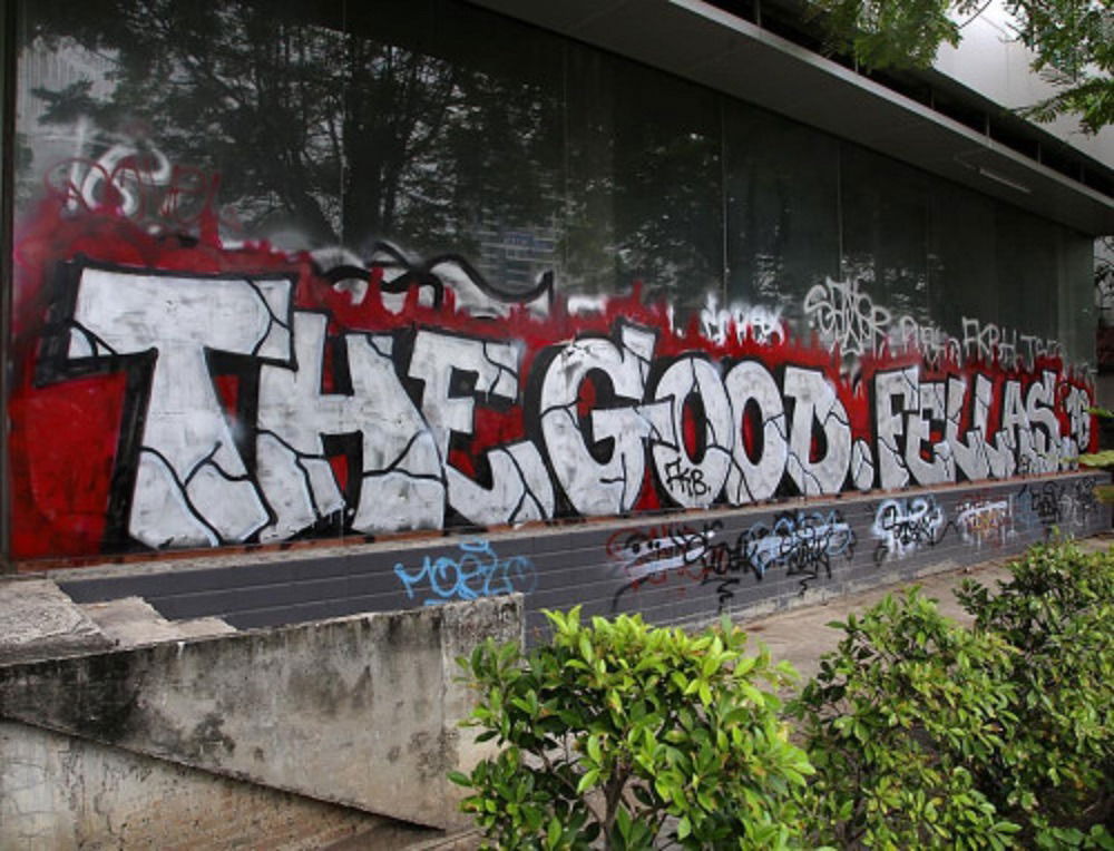 Graffiti Bombing - Photo by Fan - TGF, The, Good (2012)