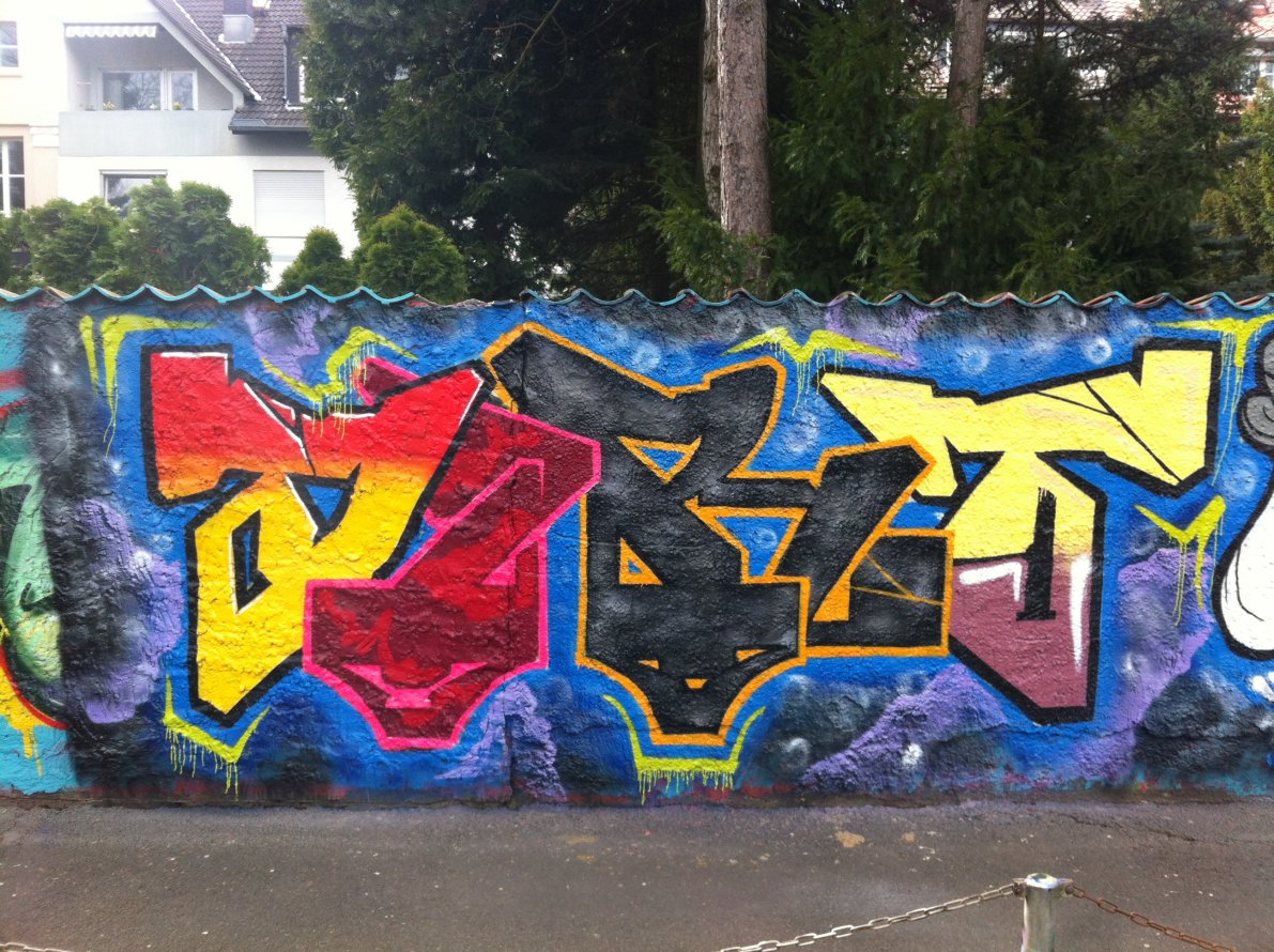 Graffiti Wall - Photo by FarbFlash - Dirt, Mainz, Darmstadt (2014)