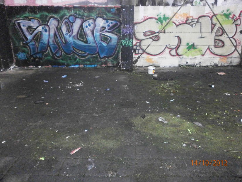 Graffiti Wall in Köln - Photo by FarbenFroh - Fabrik, ., 2012 (2012)