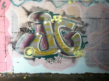 Graffiti Wall - Photo by FarbenFroh - Jcrew, Berlin, Cologne (2013)