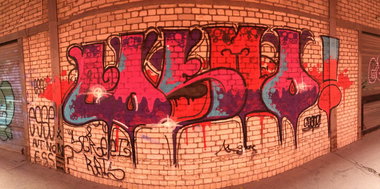 Graffiti Bombing - Photo by Farbkasten - Cosmo (2013)