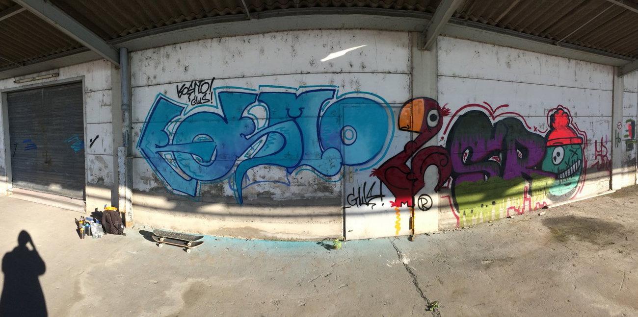 Graffiti Wall - Photo by Farbkasten - cosmo (2012)