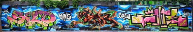 Graffiti Wall - Photo by Farbkiller - sild, tein, chips (2013)