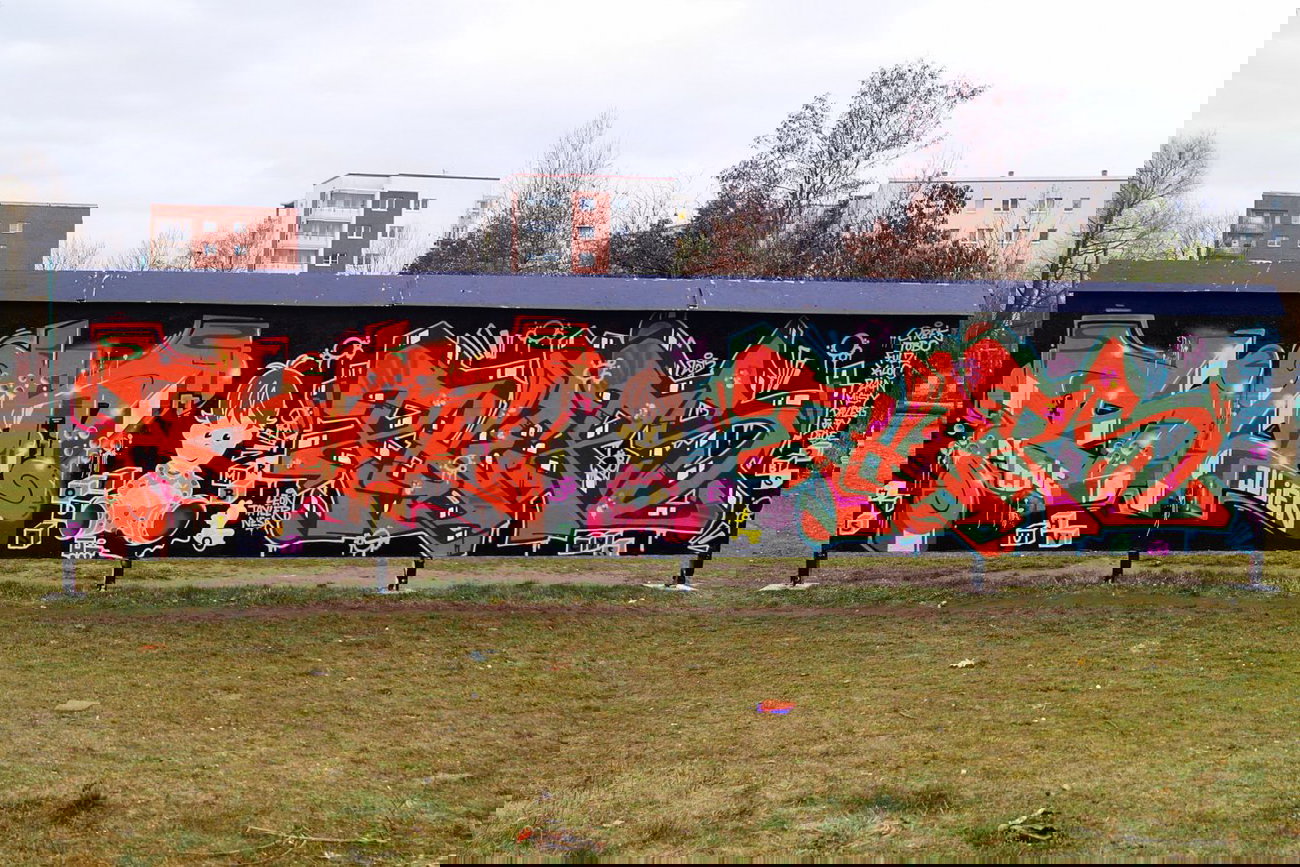 Graffiti Wall - Photo by Farbkiller - silt, pheps, tods (2015)