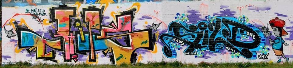 Graffiti Wall - Photo by Farbkiller - chips, sild, tods (2013)
