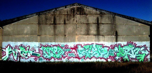 Graffiti Wall - Photo by Farbkiller - pork, feps, sild (2005)