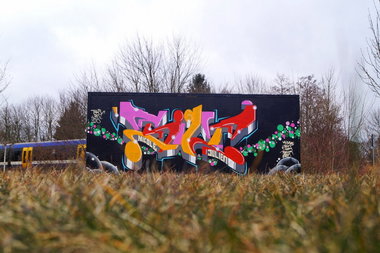 Graffiti Wall - Photo by Farbkiller - silt, tods, uhv (2015)