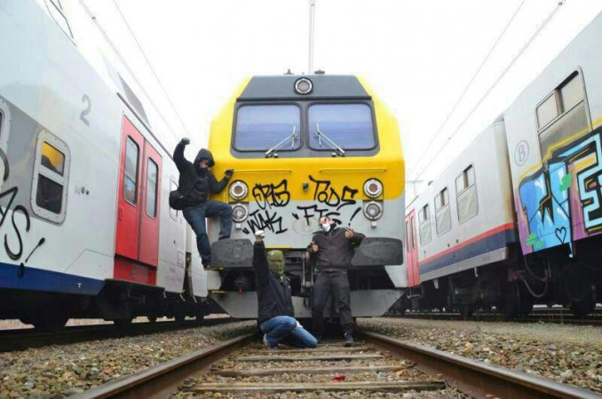 Graffiti Artwork - Photo by Farbkiller - tods, org, wak (2012)