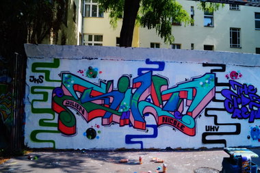 Graffiti Wall - Photo by Farbkiller - Silt, tods, Uhv (2014)