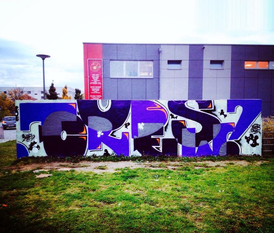Graffiti Wall - Photo by Farbkiller - tods, crew (2014)