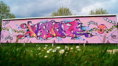Graffiti Wall - Photo by Farbkiller - johanna, silt, tods (2015)