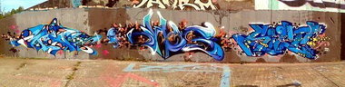 Graffiti Wall - Photo by Farbkiller - mistie, dhos, silt (2010)