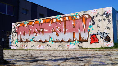 Graffiti Wall - Photo by Farbkiller - tods, jks, uhv (2015)