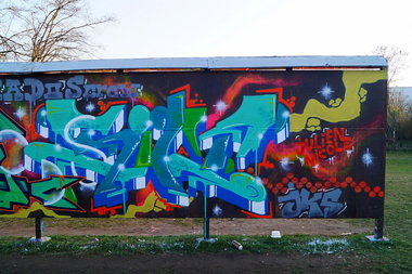 Graffiti Wall - Photo by Farbkiller - silt (2015)