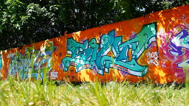 Graffiti Wall - Photo by Farbkiller - saik, silt, tods (2015)