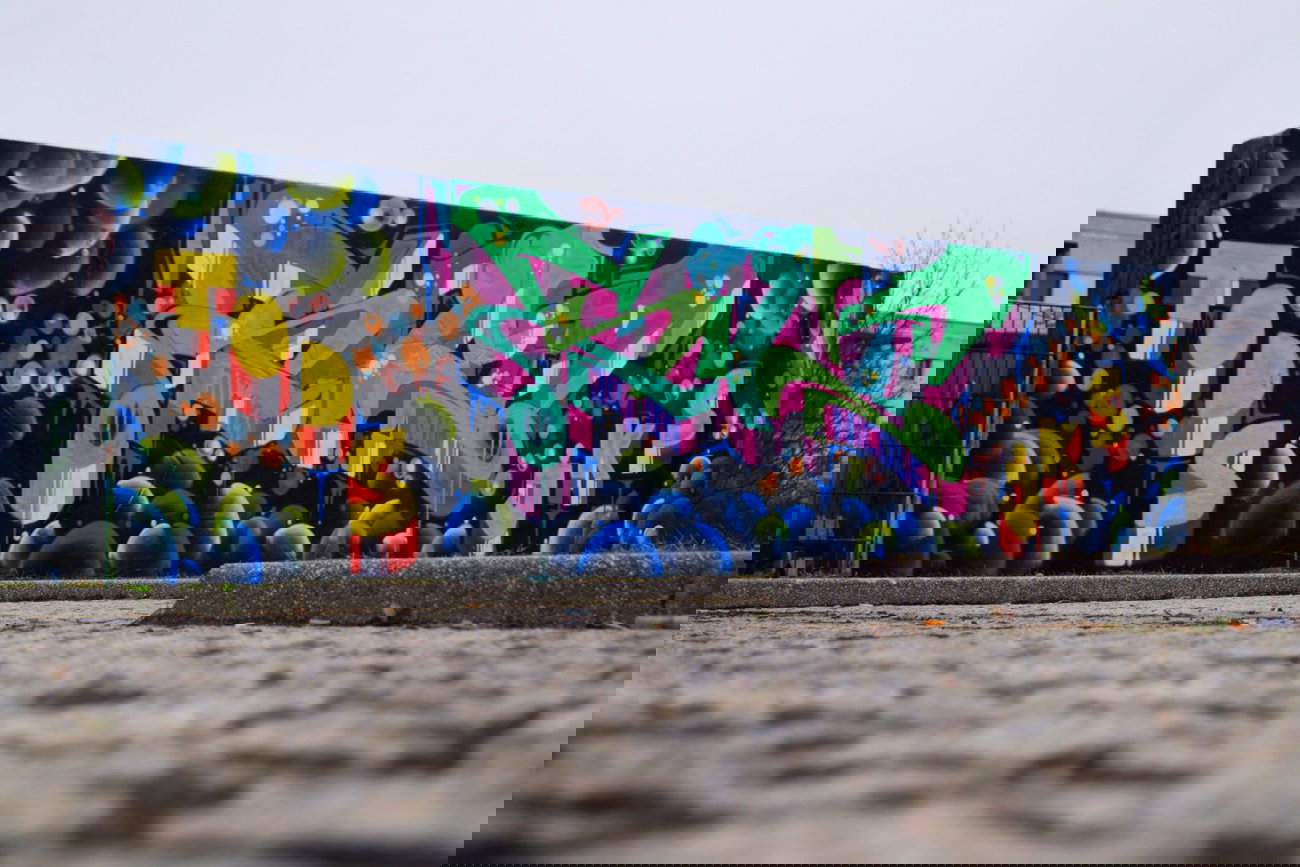 Graffiti Wall - Photo by Farbkiller - silt, tods, jks (2015)