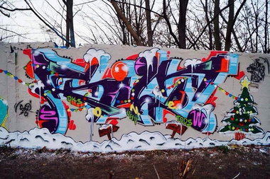 Graffiti Wall - Photo by Farbkiller - silt, uhv, tods (2014)