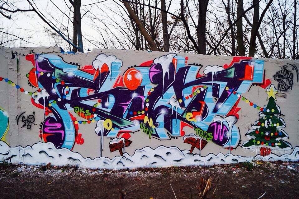 Graffiti Wall - Photo by Farbkiller - silt, uhv, tods (2014)