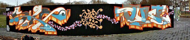 Graffiti Wall - Photo by Farbkiller - silt, duke (2011)