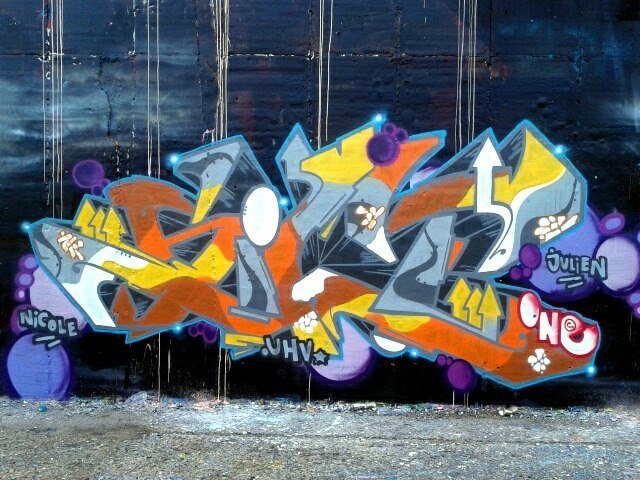 Graffiti Wall - Photo by Farbkiller - silt, tods, uhv (2012)
