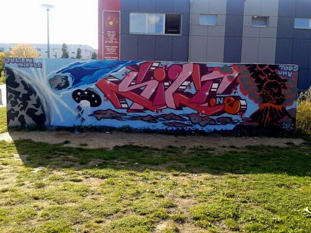 Graffiti Wall - Photo by Farbkiller - silt, Tods, Uhv (2011)