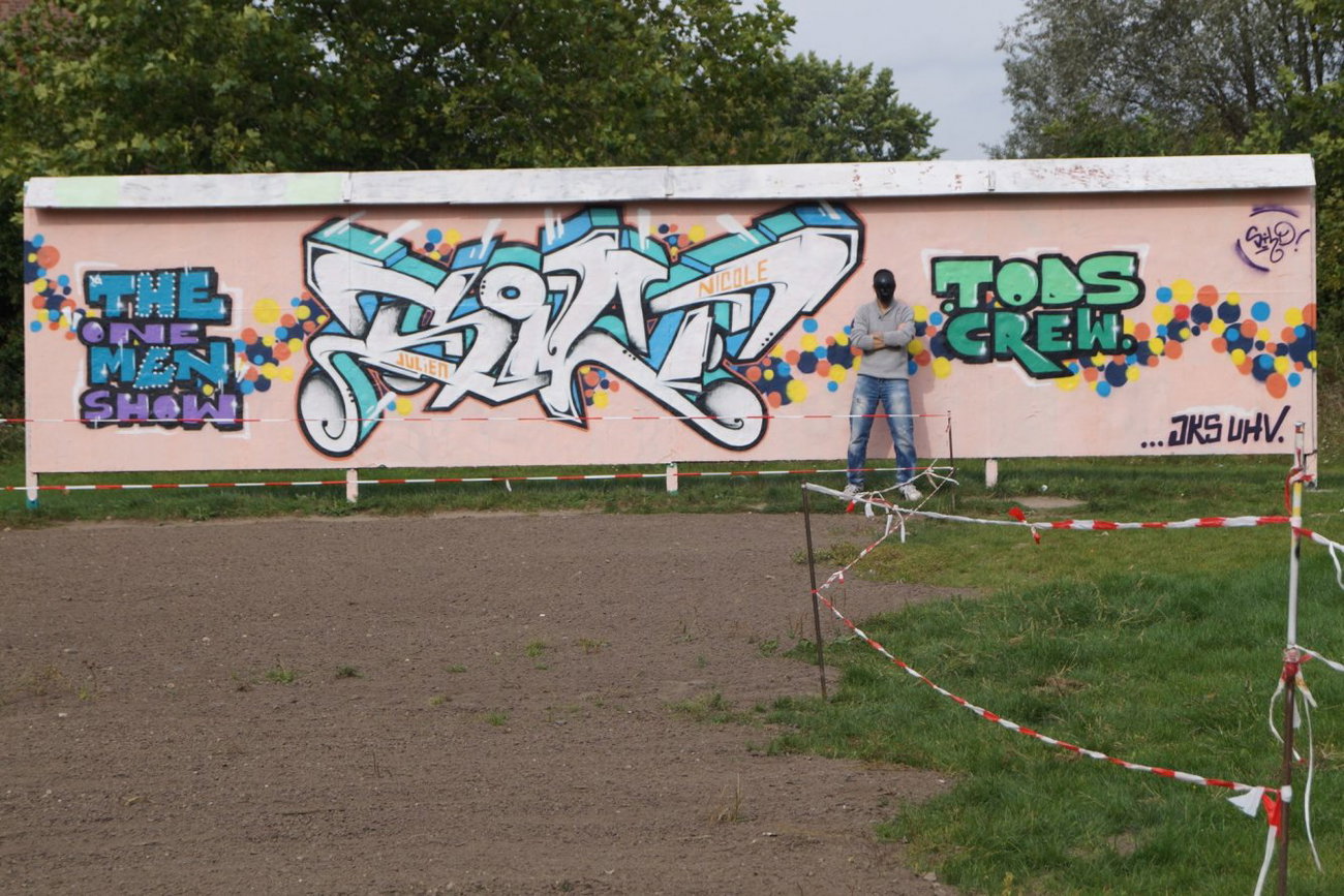 Graffiti Wall - Photo by Farbkiller - silt, uhv, tods (2014)